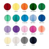 50pcs 10"(25cm) Tissue Paper Honeycomb Balls Wholesale 50pcs 10"(25cm) Tissue Paper Honeycomb Balls Wholesale