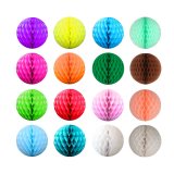 50pcs 12"(30cm) Tissue Paper Honeycomb Balls Wholesale 50pcs 12"(30cm) Tissue Paper Honeycomb Balls Wholesale